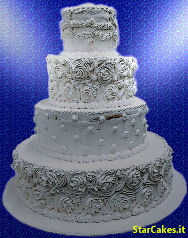 Torta stile barocco